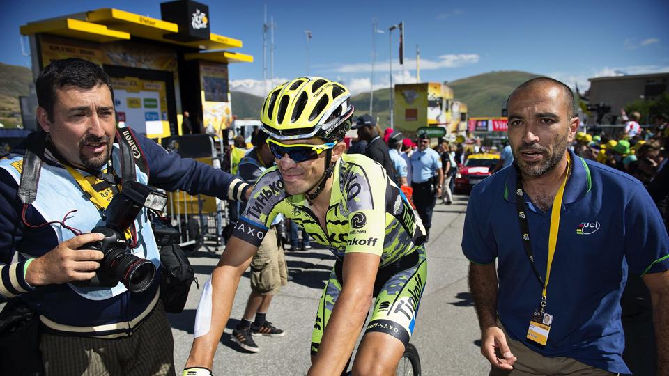 Alberto Contador får to stærke holdkammerater med til Aalborg. Arkivfoto: Nils Meilvang/Scanpix <i>Scanpix Denmark</i>