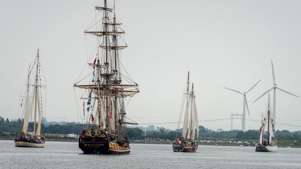 The Tall Ships Races 2015 takker af for i år, ved The Parade of Sails. Foto: Nicolas Cho Meier
