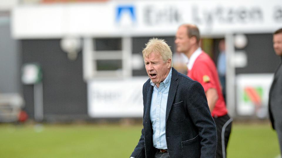 Ove Christensen har fra sidelinjen kunnet se sit hold tabe til både AaB, Skive IK og FC Fredericia i sommerens træningskampe. På lørdag bliver det alvor, når sæsonen skydes i gang.Arkivfoto: Kurt Bering