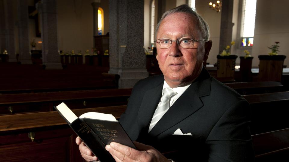 Ole Stevns prædiker i Brønderslev Gamle Kirke. Foto: Henrik Louis