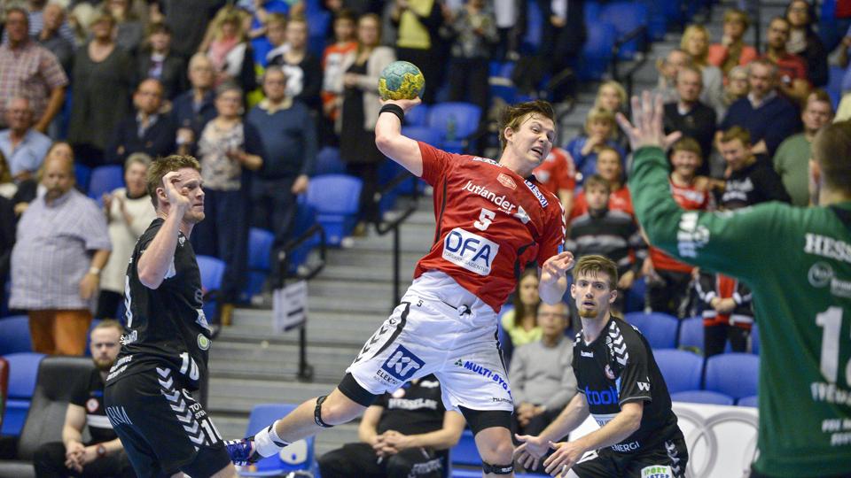 Niclas Barud er tvivlsom til dagens kamp i Herning. Arkivfoto: Henrik Bo <i>Foto: Henrik Bo</i>