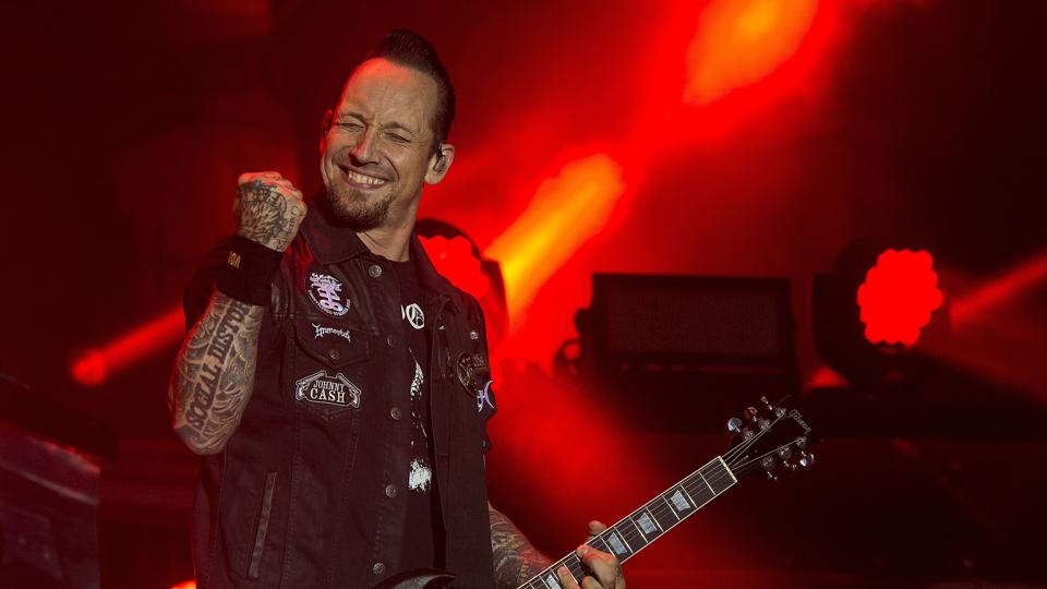Volbeat var et af trækplastrene ved Nibe Festival 2016. Arkivfoto: Laura Guldhammer <i>Laura Guldhammer</i>