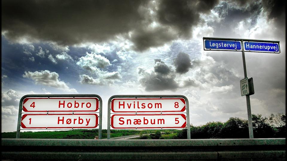 I fremtiden behøver lastbilchaufførerne måske ikke køre udenom for at komme fra a til b i Hobro. Arkivfoto: Grete Dahl <i>Pressefotograf Lars Pauli</i>