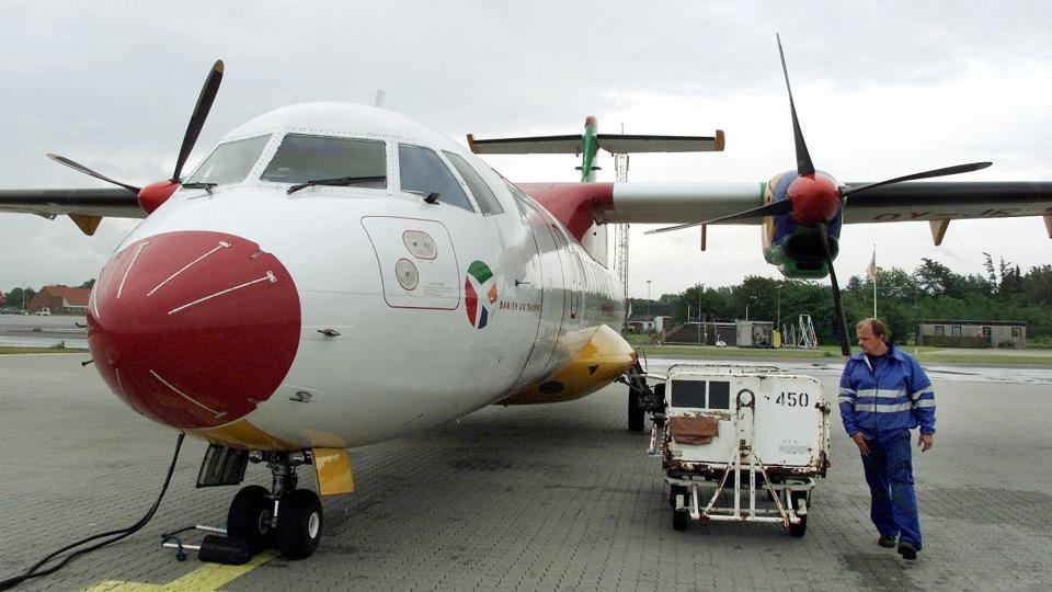 Det bliver blandt andet fly fra Danish Air Transport/DAT, som skal flyve på den nye rute fra Aalborg til London. Foto: Henrik Bo <i>© Henrik Bo</i>