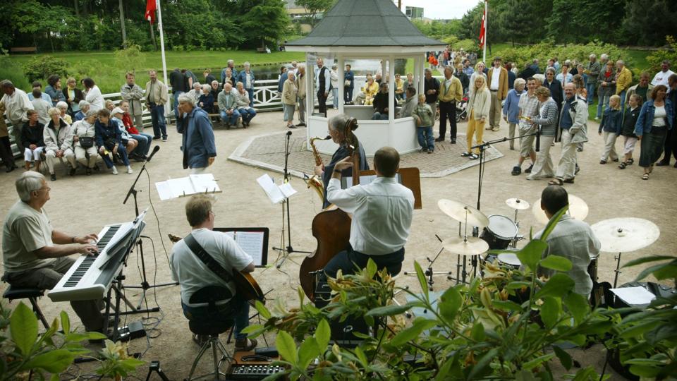 Parkfestival i Rhododendronparken i Brønderslev. Foto: Martin Damgård <i>Pressefotograf Martin DamgŒrd</i>