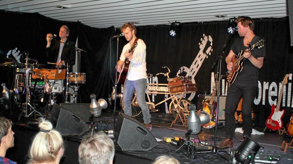 Folkeklubben skabte liv og stemning i Hjallerup Musikforening. Privatfoto