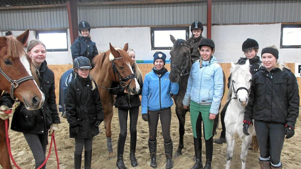 Dronninglund Rideklub har efterhånden fået sig etableret med både ridehal, rytterstue og flere baner. Privatfoto <i>Privat</i>