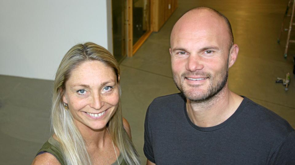Idrætslærerne Jannie Lynge og Mikael Drejer er udnævnt til bevægelseskonsulenter for Rebild Kommunes ældste klasser. Privatfoto