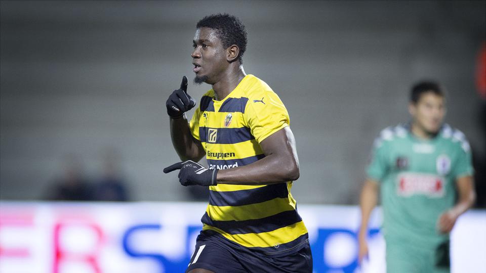 Hobro kæmper for at få Mayron George klar til lørdagens møde med FC Nordsjælland. Arkivfoto: Lars Pauli <i>Lars Pauli</i>