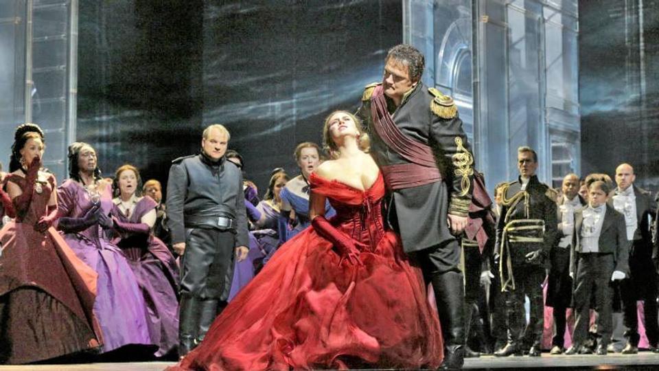 En scene fra Otello. Privatfoto