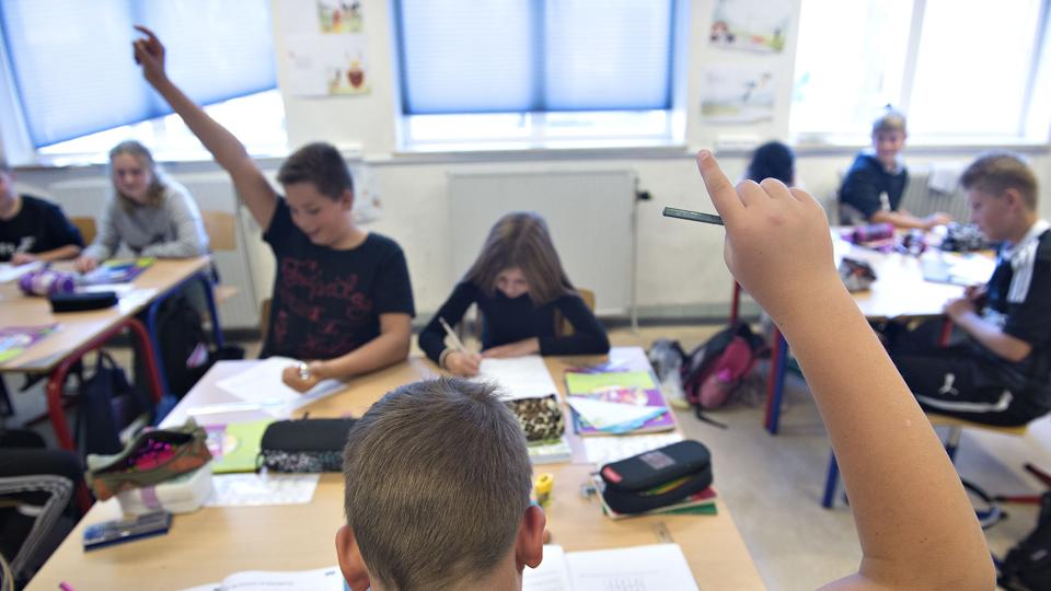 De konservative synes at børnene i Brønderslev Kommune skal have afkortet skoledagen igen - men det har de ikke fået opbakning til.Arkivfoto: Hans Ravn