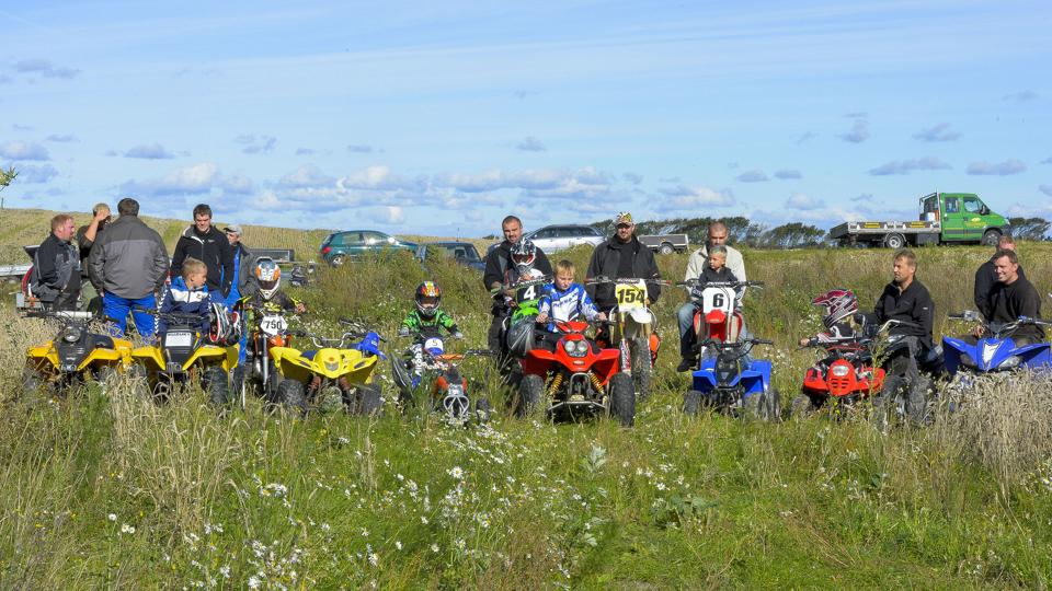 Sydthy Motor Crossklub lavede deres bane i 2013 uden grønt lys fra kommunen.Arkivfoto: Diana Holm