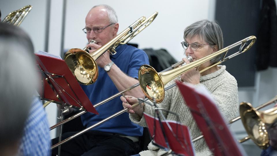 Bagterp Blæseorkester giver forårskoncert søndag 19. april. Arkivfoto: Bente Poder <i>Bente Poder</i>