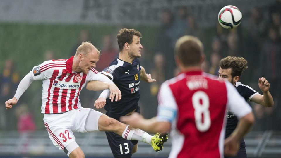 AaB møder Hobro IK i Alka Superligaen på NORDJYSKE Arena i Aalborg. Foto: Henrik Bo <i>Foto: Henrik Bo</i>