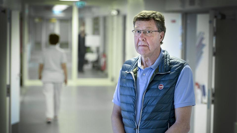 Stanley Jensen, pensioneret overlæge på intensiv afdeling i Aalborg, er valgt som formand i den helt nystartede forening, som tilbyder at hjælpe tidligere patienter og deres pårørende gennem den kritiske periode, der ofte følger efter udskrivelsen. Foto: Mette Nielsen <i>Mette Nielsen</i>