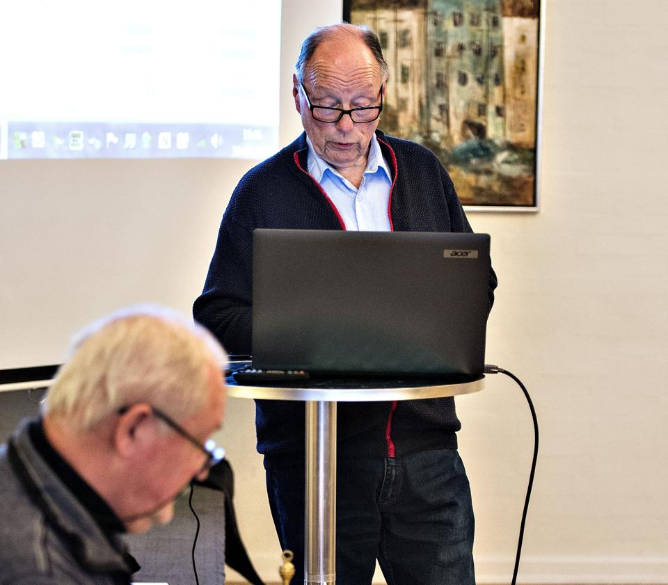 Knud Erik Sørensen: - Man skal ikke stikke hoveden ned i dyndet. Foto: Bent Bach