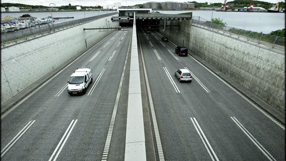 Limfjordstunnel. Arkivfoto: Claus Søndberg <i>Pressefotograf Claus Søndberg</i>