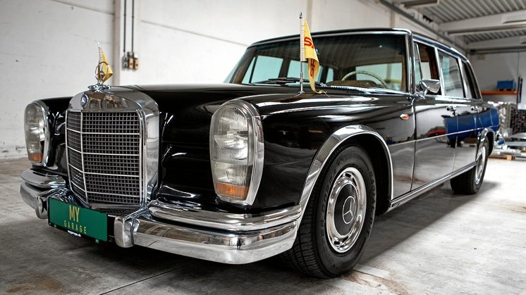 Mercedes 600-modellen fra 1964 alias Simon Spies’ ”Lille Frede” har nu fået en nordjysk ejer, rigmanden Mads Peter Veiby.