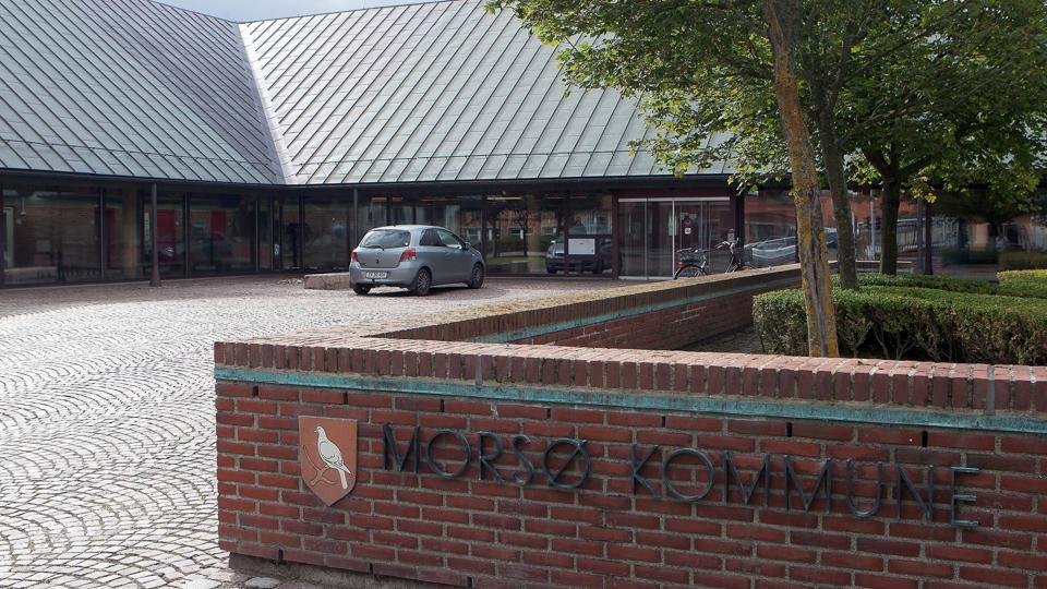 Morsø Kommunes administrationsbygning ligger her på Jernbanevej. Arkivfoto.