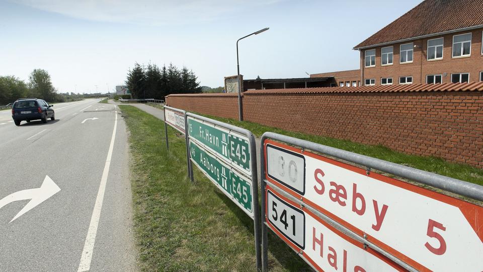Planerne for et erhvervsområde ved motorvejen syd for Sæby er ved at tage form. Foto: Peter Broen <i>Peter Broen</i>