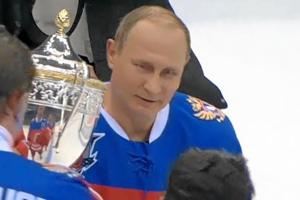 Video: Macho-Putin på glatis
