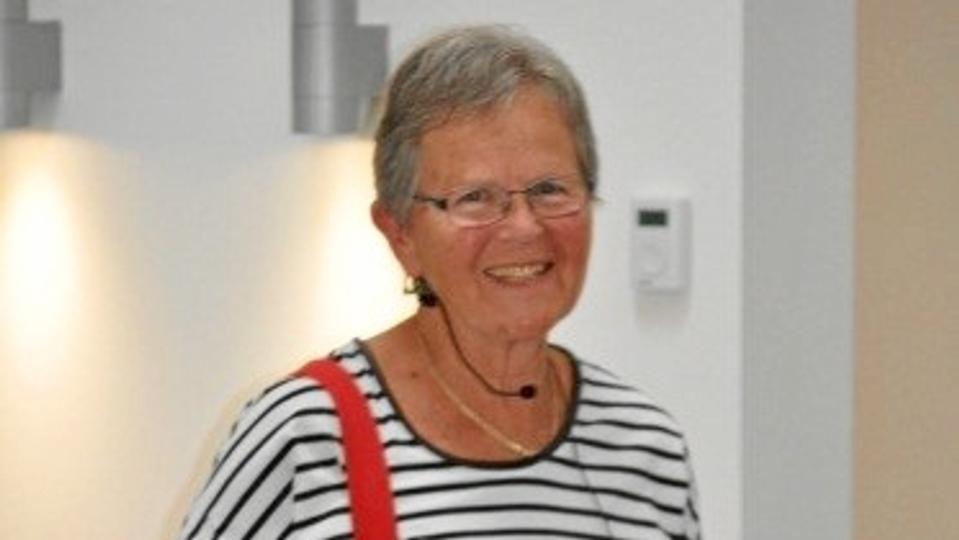 Friplejehjemmet Hesselvang havde for nyligt besøg af Anette Schiøtz, som delte sin fars livshistorie og sange med beboerne. Privatfoto