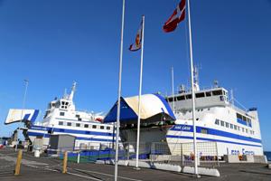 Passagerer kunne ikke komme i land: Færge er repareret
