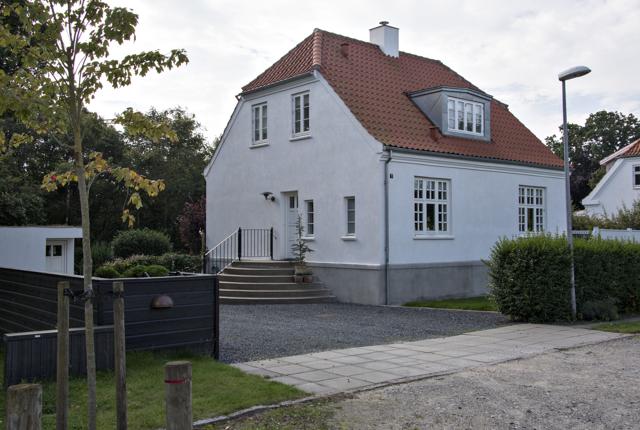 Huset på Glentevej 1 - hædret med Frederikshavn Byfonds fornemste pris, Plaketten. Foto: Kurt Bering