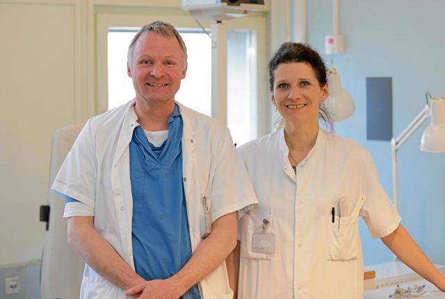 Ved informationsmødet i Stubhuset vil øjenlægerne Anders Kruse og Lotte Welinder fra Aalborg Universitetshospital informere om de hyppigste øjensygdomme. Arkivfoto
