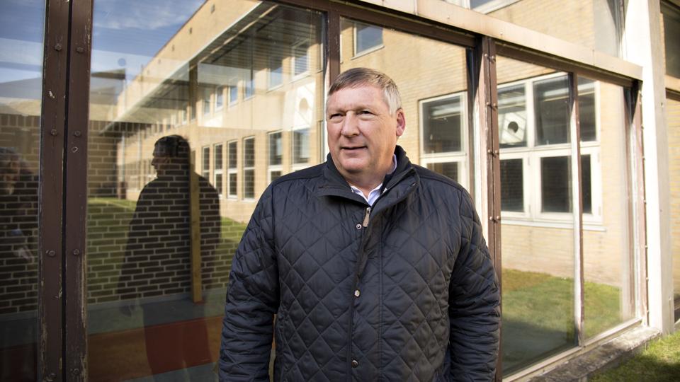 Karl-Erik Slynge: - Kan vi finde en driftspartner, arbejder vi videre med planerne om en svømmehal på Hedebogrunden. Arkivfoto: Kurt Bering <i>Kurt Bering</i>