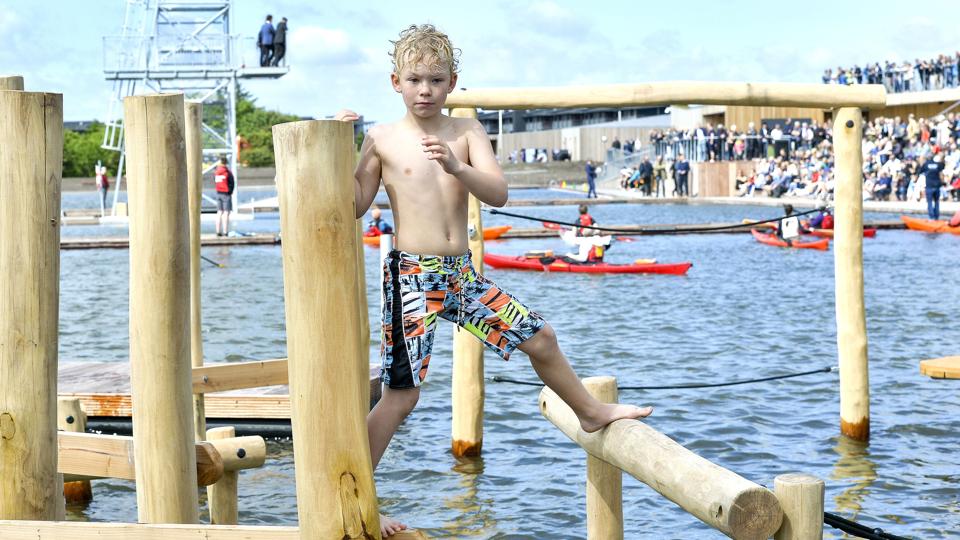 Vestre Fjordpark i Aalborg er et godt eksempel på en multifunktionel platform for et aktivt udeliv, mener juryen. Arkivfoto: Michael Koch <i>Michael Koch</i>