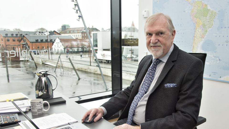 Advokat Oluf Hjortlund, Formand for Erhvervsorganisationen Ejerlederne. Foto: Kurt Bering <i>Kurt Bering</i>