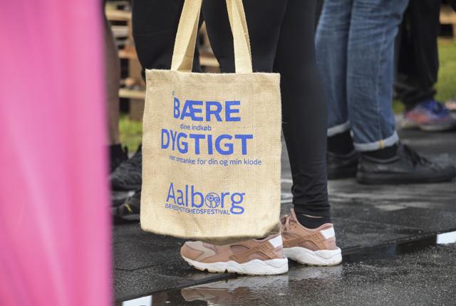 I år kan du deltage i Bæredygtighedsfestivalen med tørre sko. Arkivfoto: Claus Søndberg