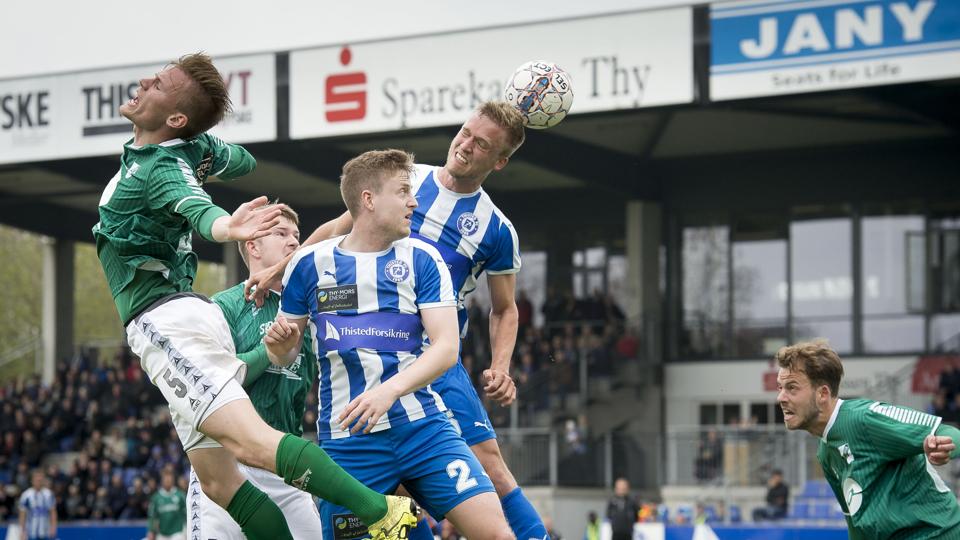Både Martin Søndergaard og Mads Lauritsen var ude af kampen mod Kolding på grund af skader, og begge er klar til dagens kamp mod Hvidovre. Arkivfoto: Bo Lehm <i>Bo Lehm</i>