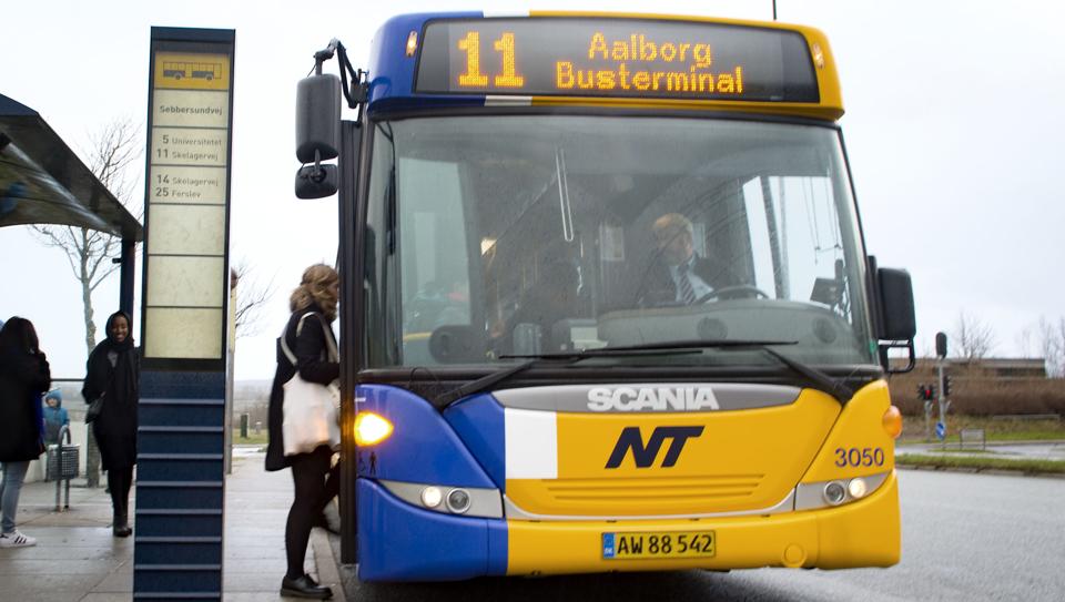 Det er næppe flådestyringssystemernes skyld, at bremserne ikke fungerer på nogle bybusser, mener direktør i Traffilog Nordic, Karsten Hjorth. Arkivfoto: Martél Andersen <i>Foto: Martél Andersen</i>