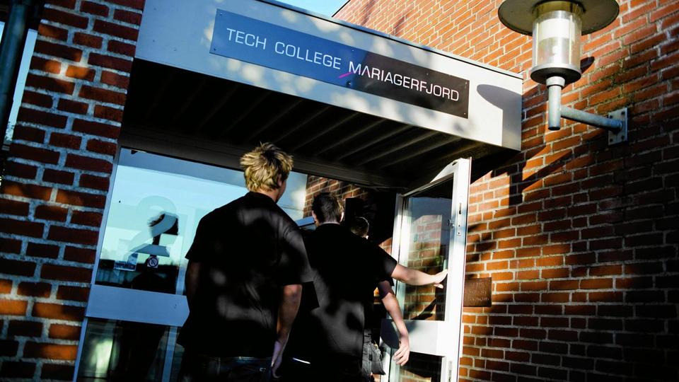 I sommer trak Tech College sig ud af samarbejdet med Mariagerfjord Gymnasium om at tilbyde HTX i Hobro. Arkivfoto: Morten Bang Justesen