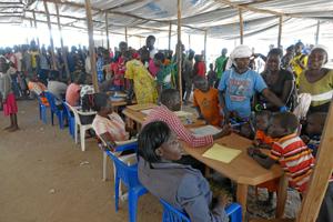 Uganda modtager flygtning nummer én million