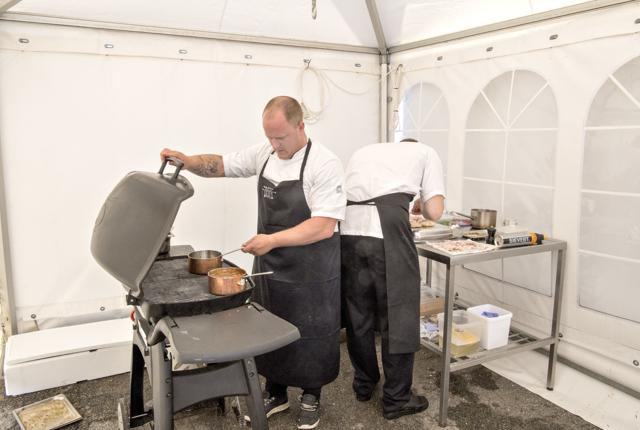 Glimt fra kokkekonkurrencen i 2017 ved Hirtshals Fiskefestival. Arkivfoto: Henrik Louis