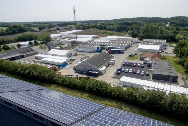 Usikkerhed om de politiske vilkår for solfangere koster nu atter job på Arcon-Sunmarks fabrik i Skørping. Arkivfoto <i>Foto: Henrik Bo</i>