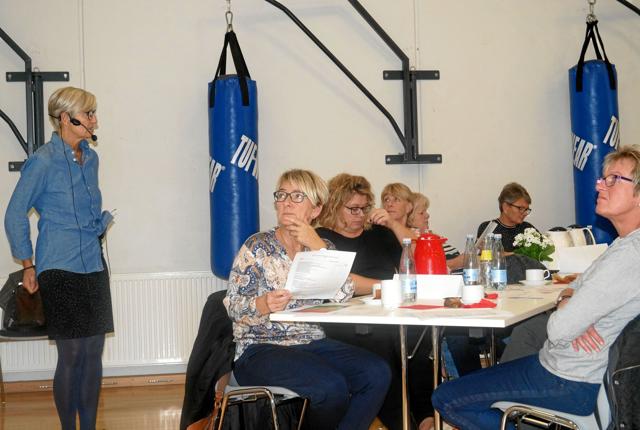 Leder af dagplejen, Jonna Østenkær, fortalte om det nye initiativ. Privatfoto