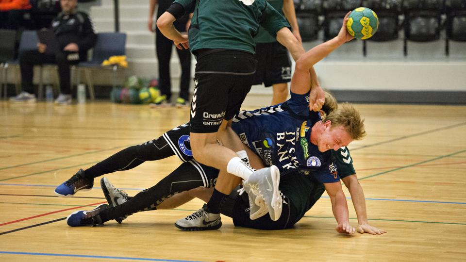 For knap et år siden gik det modsat dengang måtte Mors-Thy måtte se sig slået af Nøvling IF. Arkivfoto: Kurt Bering <i>Kurt Bering</i>