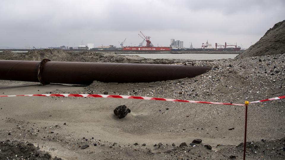 Modern American Recycling Services (MARS) lægger beslag på størstedelen af baglandsarealerne på den nye havneudvidelse. Foto: Laura Guldhammer <i>Laura Guldhammer</i>