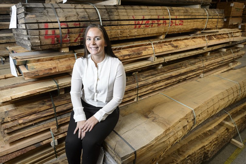 Camilla Hyldgaard Thomsen, kommerciel direktør i Keflico, som nyder stor fremgang. Foto: Peter Broen.