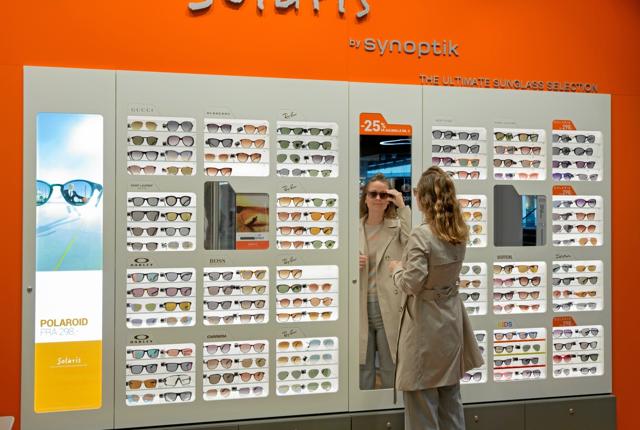 Synoptik i Fjerritslev får en afdeling - eller butik i butikken - med solbriller. Privatfoto