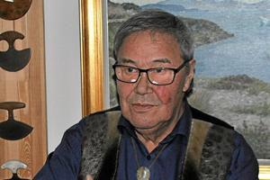Thue Christiansen designede det grønlandske flag - søndag døde han i Hals