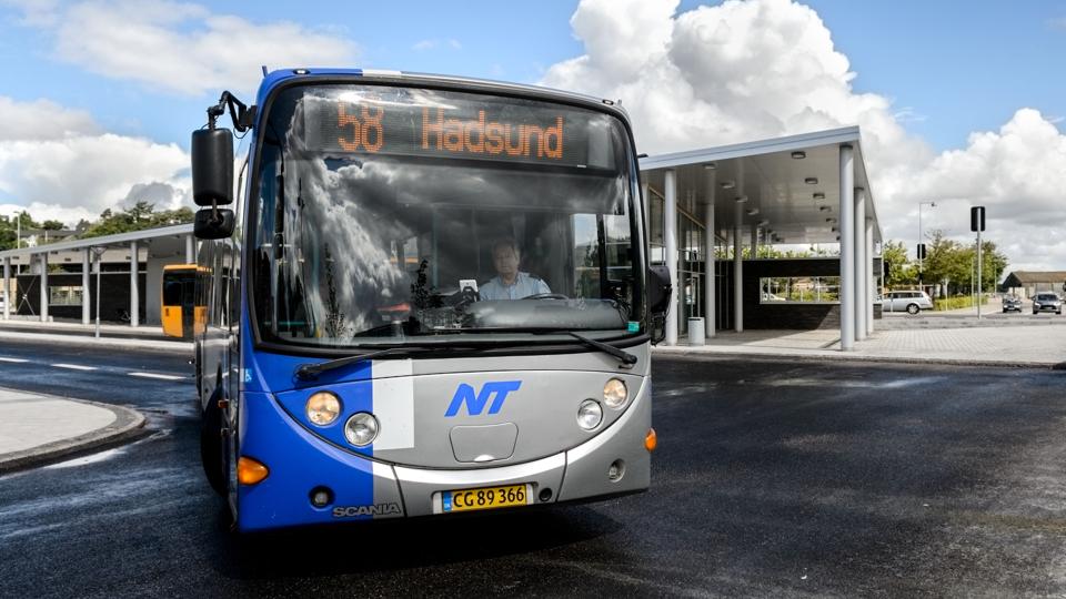 De nye brintbusser skal prøves af i Aalborgs bybustrafik og på oplandsruter. Arkivfoto: Nicolas Cho Meier <i>Nicolas Cho Meier - NORDJYSKE Medier</i>
