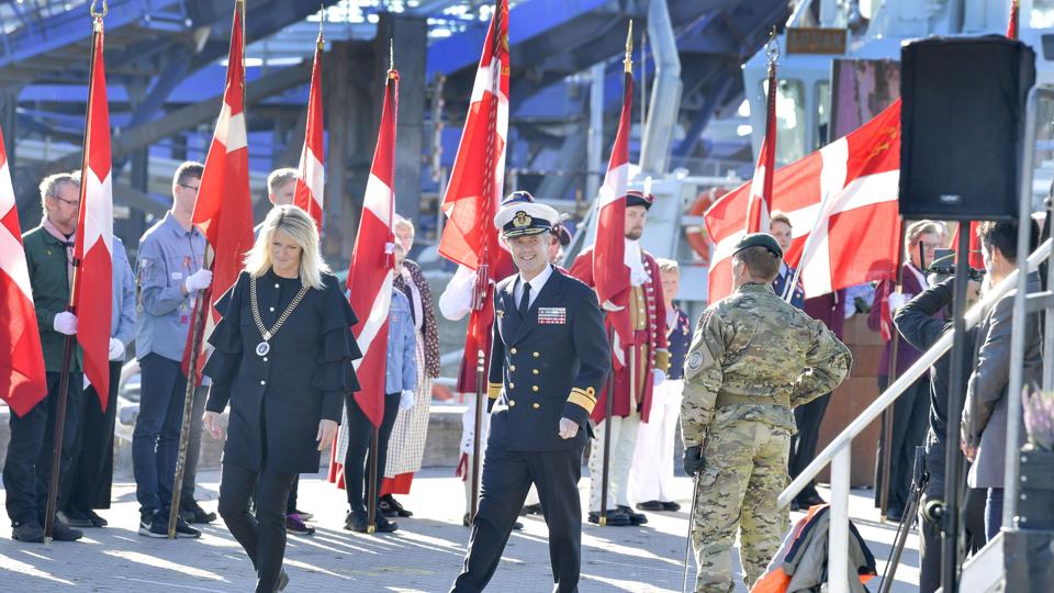 Kronprins Frederik besøgte Frederikhavn tirsdag i anledning af byens 200 års fødselsdagsfest. Foto: Bente Poder