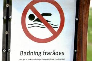 Kommune fraråder badning på strand efter bakteriefund