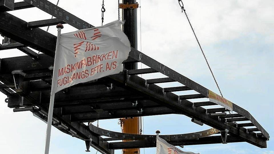 Maskinfabrikken Fuglsang bygger nyt på Aalborg Havn og flytter fra Klarup. Privatfoto <i>Foto: Maskinfabrikken Fuglsang</i>