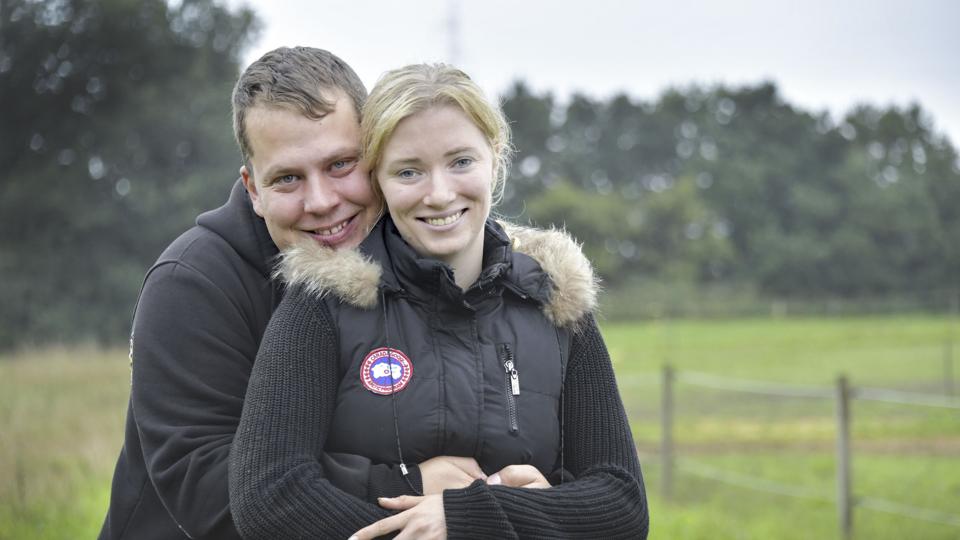 Mette Findinge med sin kæreste Ståle Dahleng. Ståles mor var også psykisk syg, og han er derfor en god støtte, når Mette har det svært. <i>Bent Bach</i>